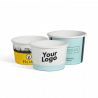 Ice cream cups with your logo