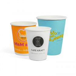 Batch single wall paper cups
