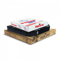 Personalized pizza boxes
